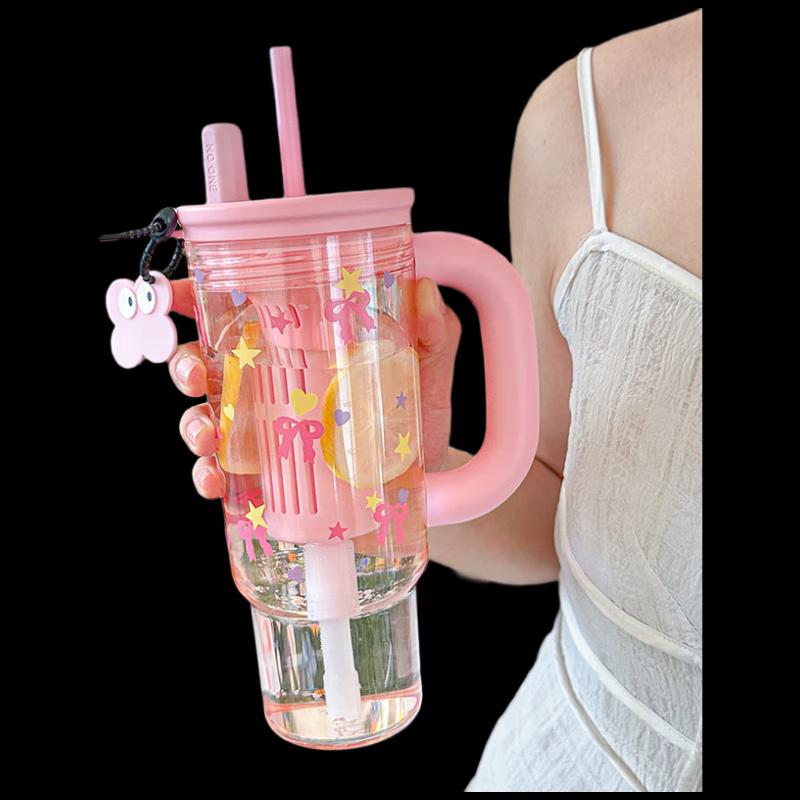 Zhiyue Jumbo Portable Straw Water Bottle