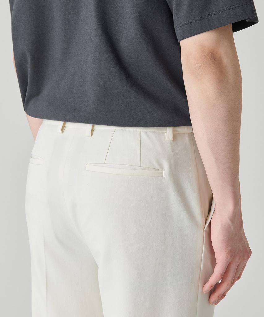 MUSINSA STANDARD Straight Hidden Banding Slacks [Cream]
