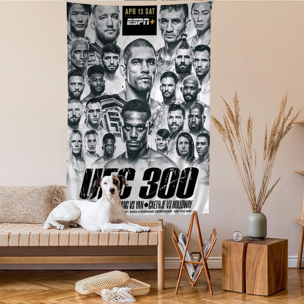 UFC Ultimate Fighting Championship Tapiz de Dibujos Animados Decoración del Hogar Hippie Bohemio Decoración Adivinación Decoración del Hogar
