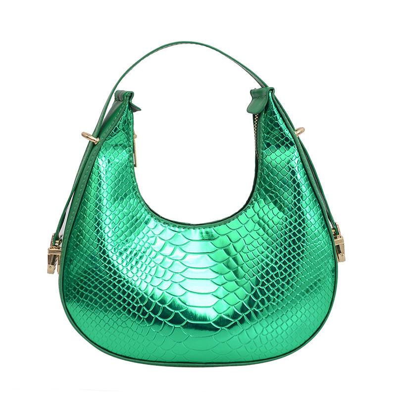 Stylish Crescent Shaped Shoulder Bag Trendy 2023 Summer Fashion Medium Size