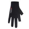 Cycling Gloves Black Soft Breathable Summer UV Protection Sunscreen Ice Silk Half Finger Gloves for Cycling Sports