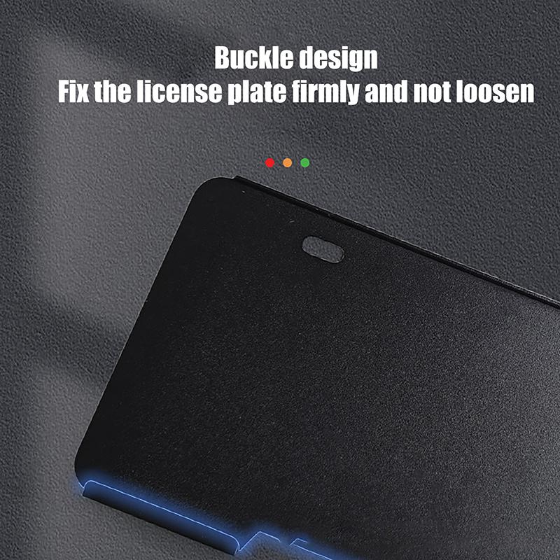 Motorcycle Universal License Plate Frame 1Pcs Aluminum Alloy Lto Plate Cover Holder Protector