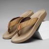 Men's Thick Flip Flops, Hollowed Out Lightweight Casual Sandals 2025 Men's Summer Non Slip Platform Beach Slippers, Flat Shoes