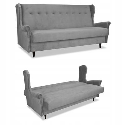 Sofa Couch Uszak ARI Foldable Sofa Bed Family Furniture Grey