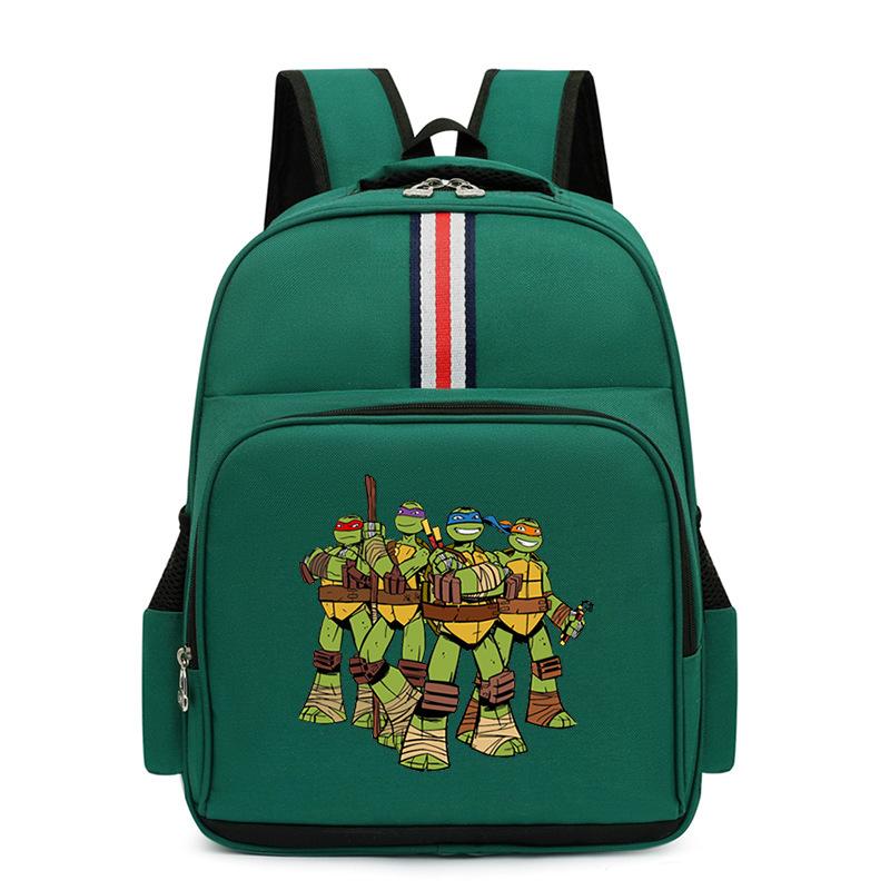 Hot Sale Teenage Mutant Ninja Turtles Cartoon Printed Backpack Elementary and Secondary School Students Outdoor Leisure Large Capacity