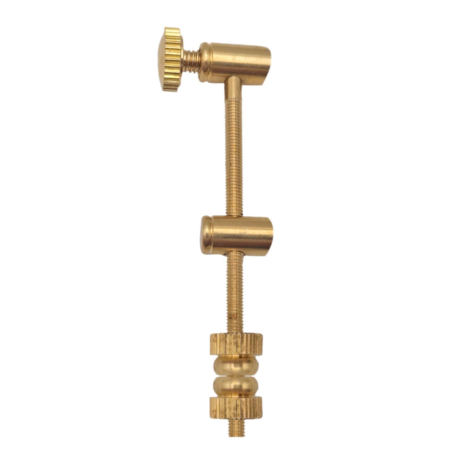 Trumpet Voice Changer Adjustment Rod Component Easy Installation and Disassembly Brass Fixing Screw Tuning Slide Rod Spare Parts золотой