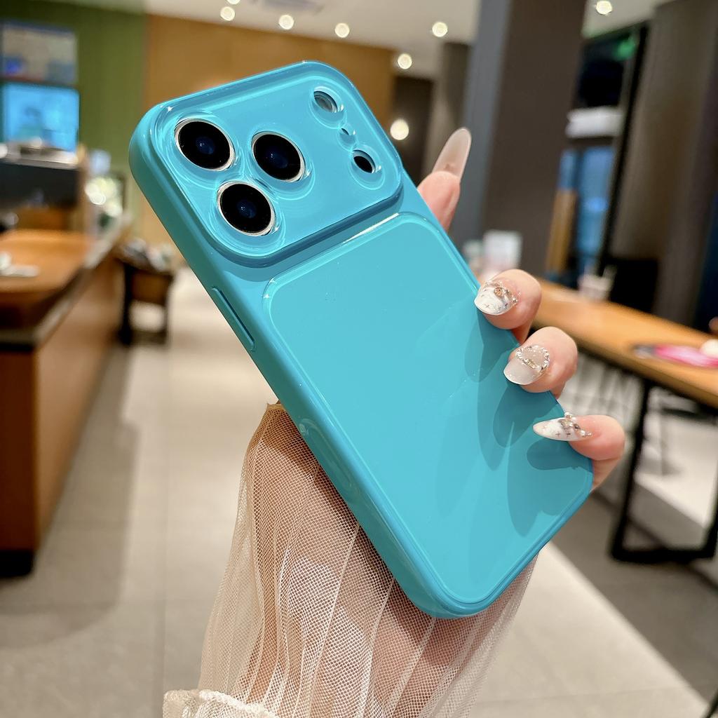 ins solid color dopamine second change applicable to Apple 17Pro max mobile phone case iPhone16Pro all-inclusive 14/15