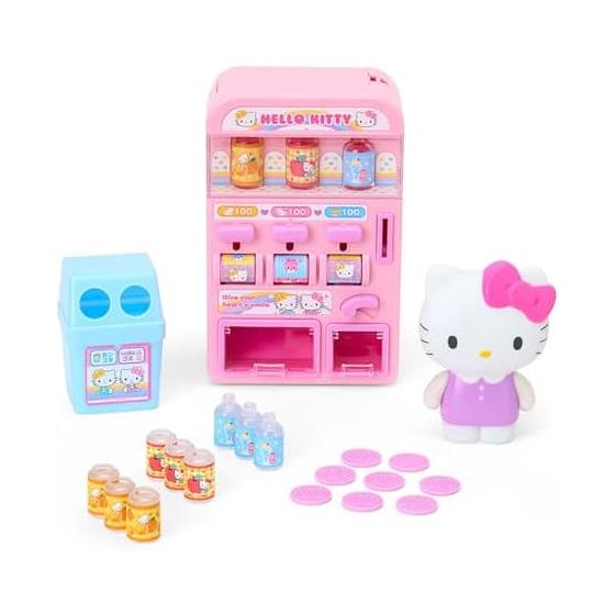 Sanrio Children's Play Hello Kitty ABS Resin, PS, POM, PVC, PP, Paper Toy, Children's Gift, Ages 3 and Up 124273