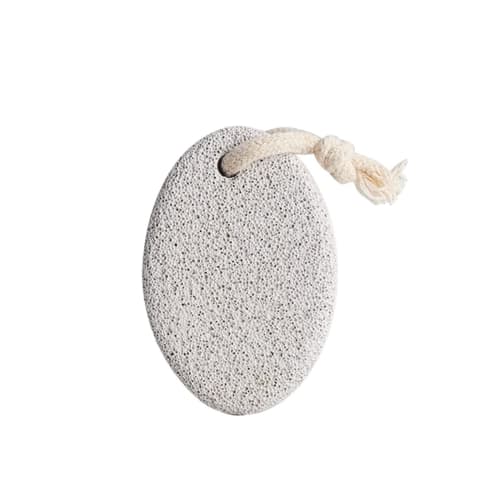 Bookwarm Natural Pumice Stone for Foot Care, Exfoliating, Bath Stone, Massage, Improves Blood Circulation, Washable, Reusable, Unisex (Stone Gray)