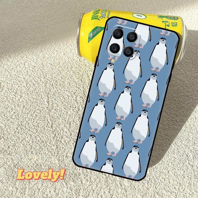 

Мультяшный чехол-пингвин для Samsung Galaxy M52 M36 M06 M16 M56 M33 M15 M55 M31 M13 M12 M14 M53 M32 M35 M34 M54 Samsung M13 4G