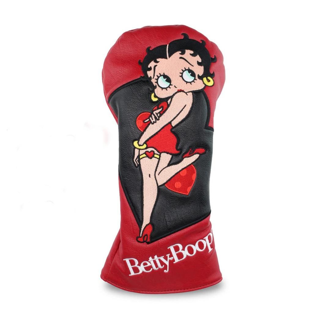 Hokushin Trading Betty Boop Head Cover Cat Hand for DR OHC0062
