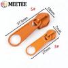 50/100/200Pcs Meetee 3# 5# Nylon Zipper Puller Bags Garment Zip Slider Backpack Pocket Zips Repair Kits DIY Sewing Accessories