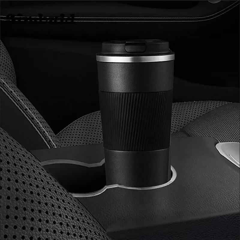 380 ml 510 ml Edelstahl-Kaffeetasse Thermobecher Garrafa Termica Cafe Copo Termico Caneca Rutschfeste Reise-Auto-Isolierflasche