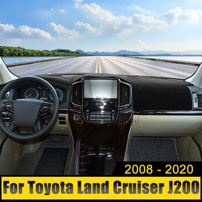Car Accessories For Toyota Land Cruiser 200 J200 2008-2014 2015 2016 2017 2018 2019 2020 Dashboard Cover Avoid Light Pad Carpet