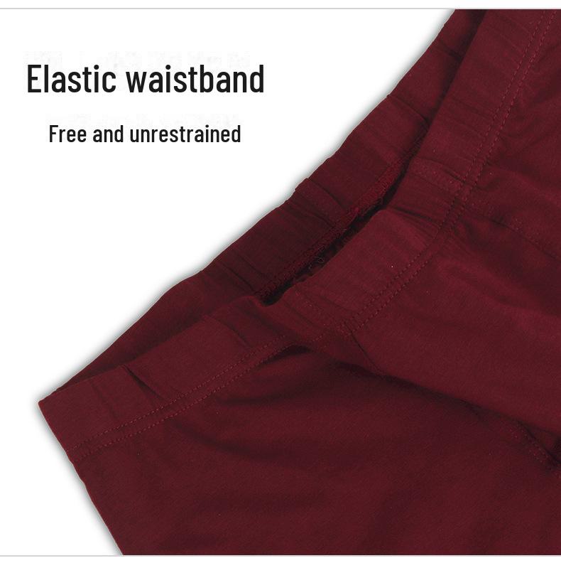 Men's Pure Cotton Round Neck Thermal Underwear Set - Lightweight, Breathable Autumn Bottom Wear