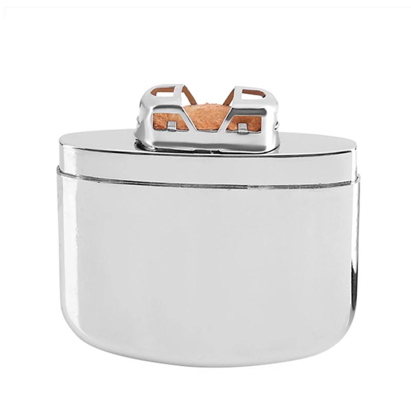 Zinc Alloy Portable Pocket Liquid Fuel Burner Hand Warmer Indoor Outdoor Small Heater