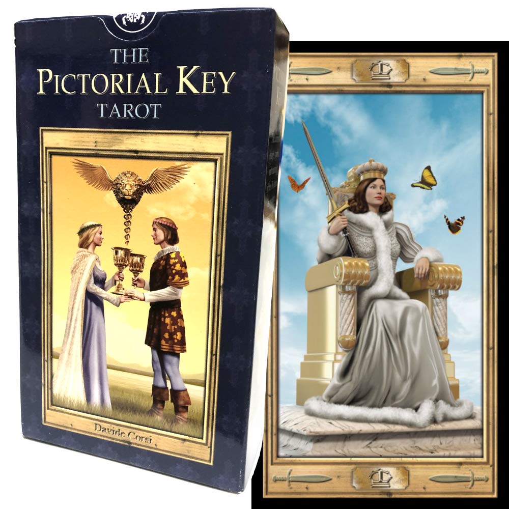 Tarot Cards 78 Cards Waite Edition Tarot Fortune Telling Pictorial Key Japanese Instruction Manual Included I.I.J [The Tarot] [Genuine Product]
