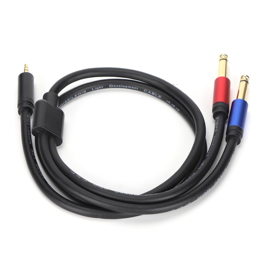 JORINDO JD6092 Dual 6,35mm Klinke auf 3,5mm Klinke Stereo Audio Kabel Y-Typ Verteilerkabel