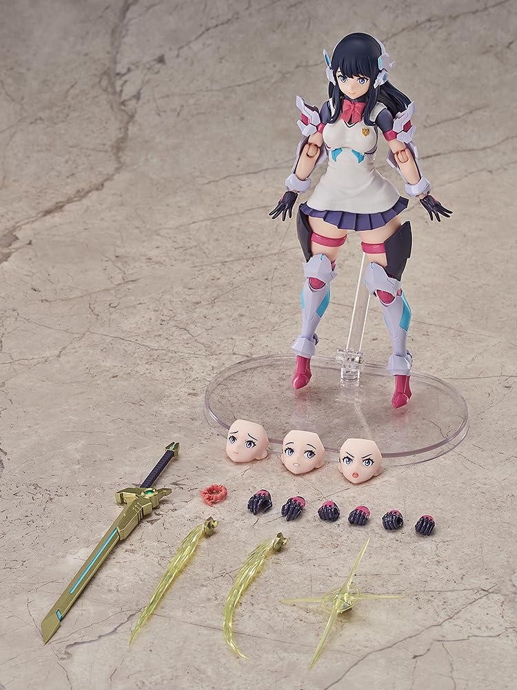 Hyper Body "Gridman Universe" Movie: Takarada Rikka Grid Tector Ver. Non-scale Plastic Painted Movable Figure