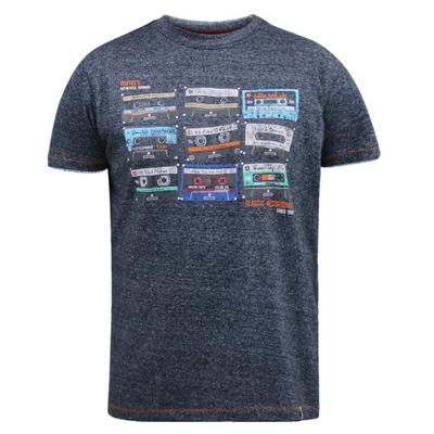 Mens D555 Apsey Cassette Tape Kingsize T-Shirt