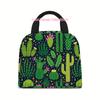 Cactus Print Lunch Bag, Insulated Tote Bag, Portable Ice Pack, Multi-Function Lunch Unisex Insulated Ba