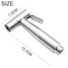 Portable Bidet Spray Stainless Steel Handheld Toilet Faucet Bathroom Shower Head Self Cleaning Home Accessories