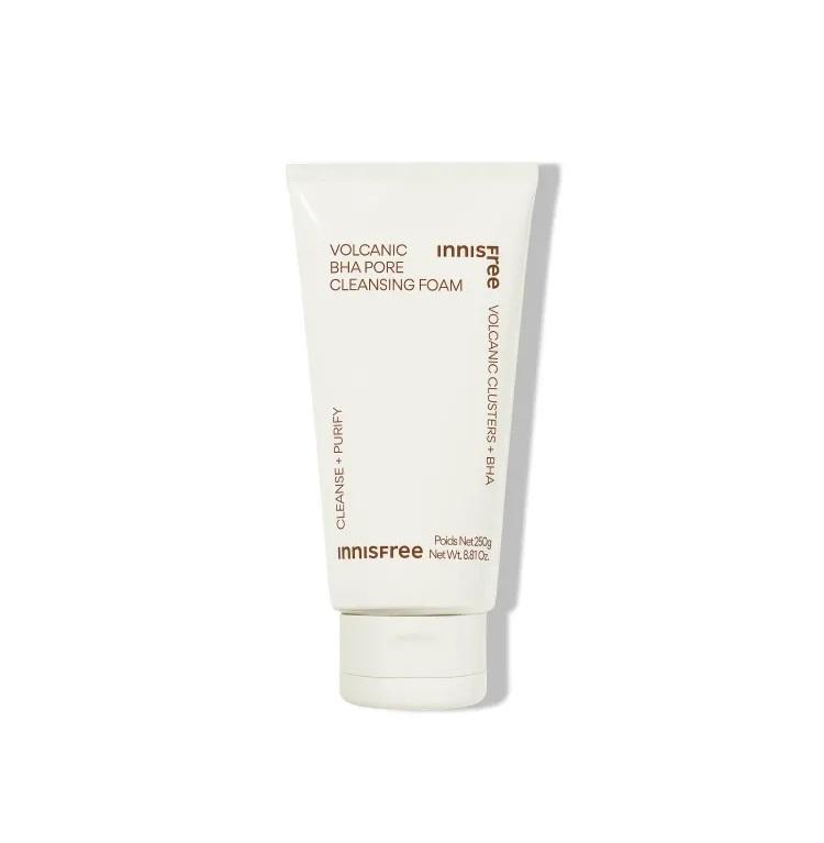 Innisfree Volcanic BHA Pore Cleansing Foam Deep Pore & Sebum Control Cleanser 250g