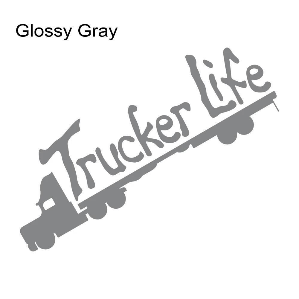 

Trucker Life Sticker Truck Windows Body Side Decal for Kenworth T680 W900 Mack Anthem Freightliner Cascadia Peterbilt 579 389 18x6cm