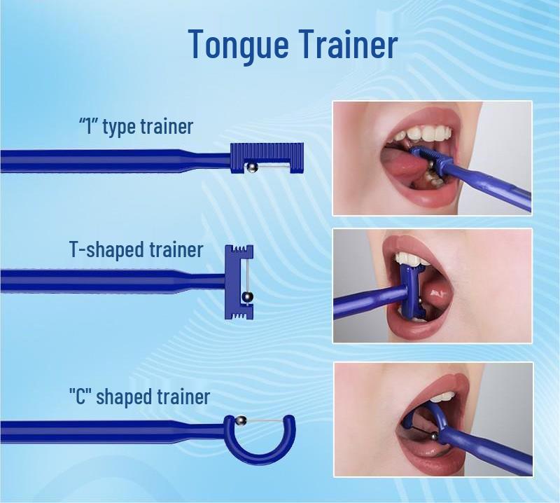 Children's Speech Therapy Tongue Trainer Set: Aphasia Correction Tool