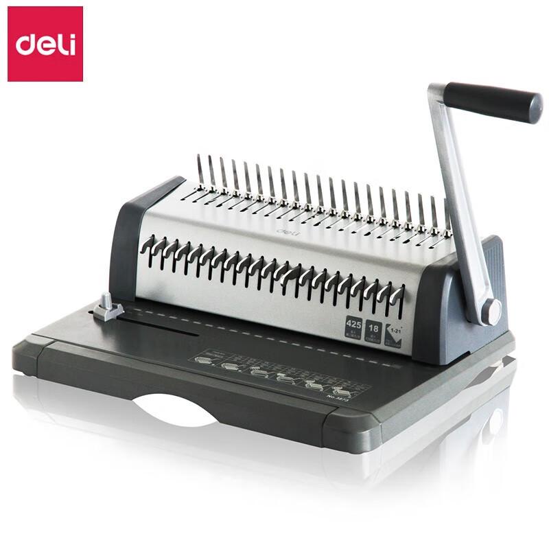 Deli 3873 Plastic Coil Binding Machine