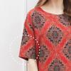 L Affair Red paisLey DRess Lwodg796 Re