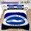 Set Copripiumino con Fantasia Brighton Copripiumino Federa Decorazione per la Casa Regalo di Compleanno (1 * copripiumino + 2 * federe senza imbottitura)