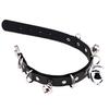 Big Bell Choker Collar For Women Girls Necklace  Metal Leather Chocker Goth Anime Cosplay Jewelry Accessories