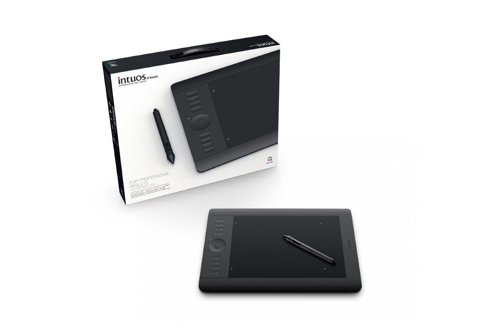 Wacom Intuos5 Touch PTH-650/K2 Professional Pen Tablet, Medium, with Photoshop Elements 11