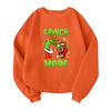Children's Fashionable Lightweight Long-sleeved Round Neck Pullover With Pockets Printed Pullover