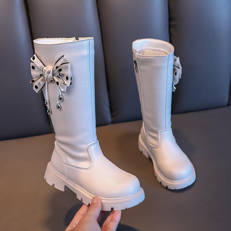 

Детские ботинки Martin для осени и зимы. Высокие сапоги в стиле вестерн для девочек. Длинные сапоги. Средние и большие детские черные одинарные сапоги. 36 чёрный