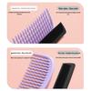 HANDUNYOU Girl's Hair Styling & Parting Comb Set (2-Pack)