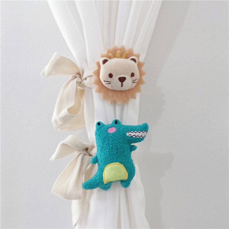 Curtain Tiebacks Curtain Holdbacks Curtain Ties with Cartoon Dolls Bedroom Curtain Tiebacks Curtain Rope Tiebacks