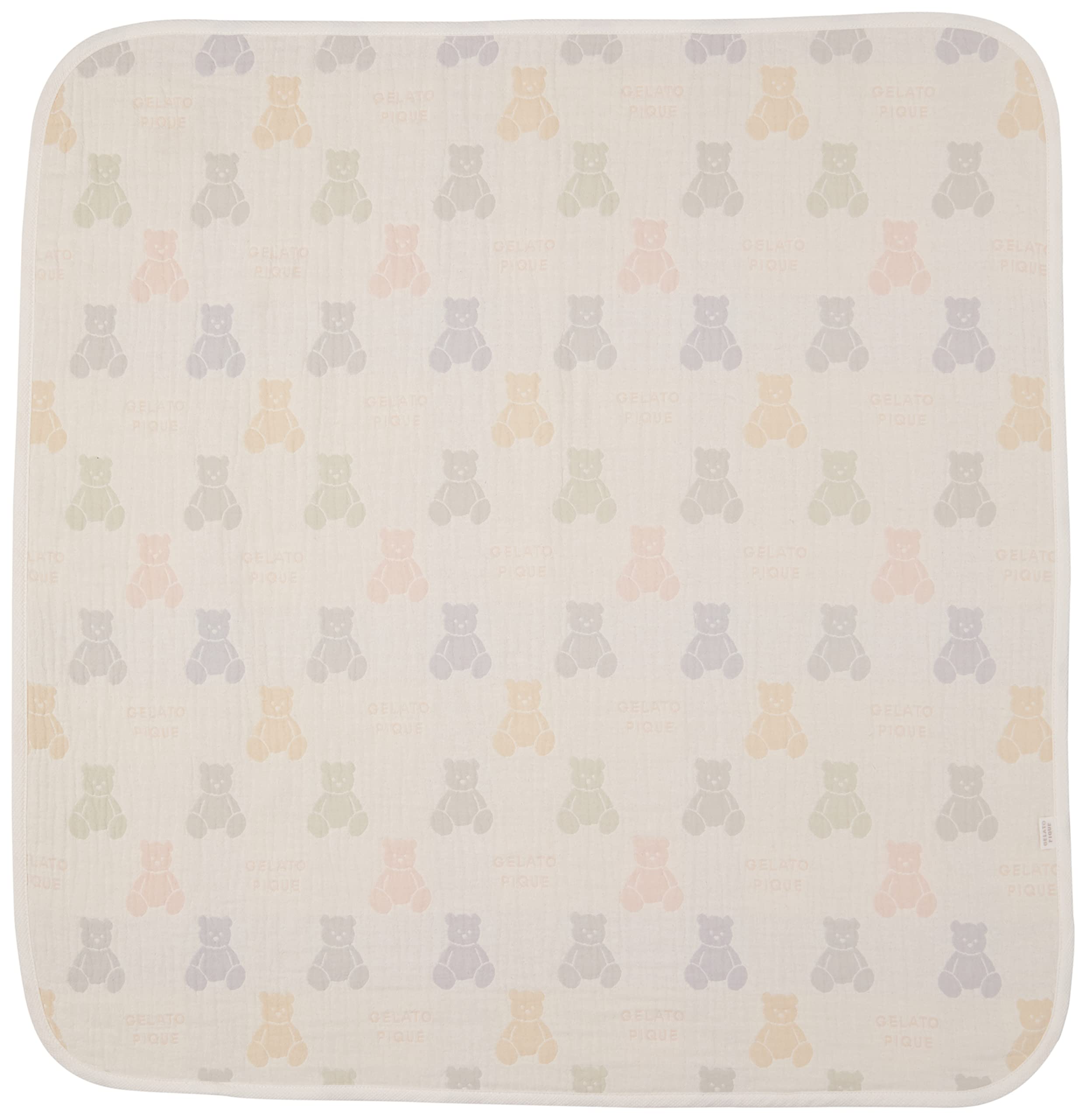 

Gelato Pique Bear Triple Gauze Baby Blanket PBGG229009 Pastel F