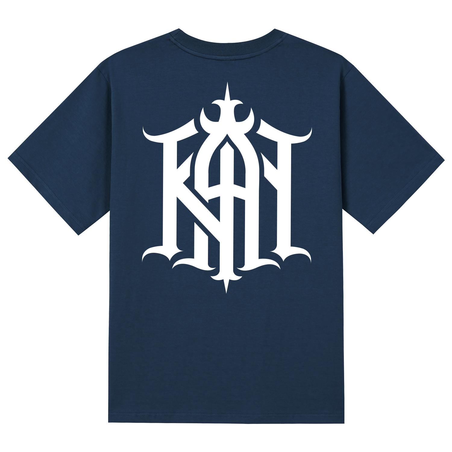Khan 6312 Ktn0003 Khan Symbol Short Sleeve T-Shirt - Navy Navy/L