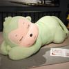 80CM Cute Sleeping Sweater Monkey Plush Toy Soft Plush Filling Soft Home Pillow Sleep Soothing Doll