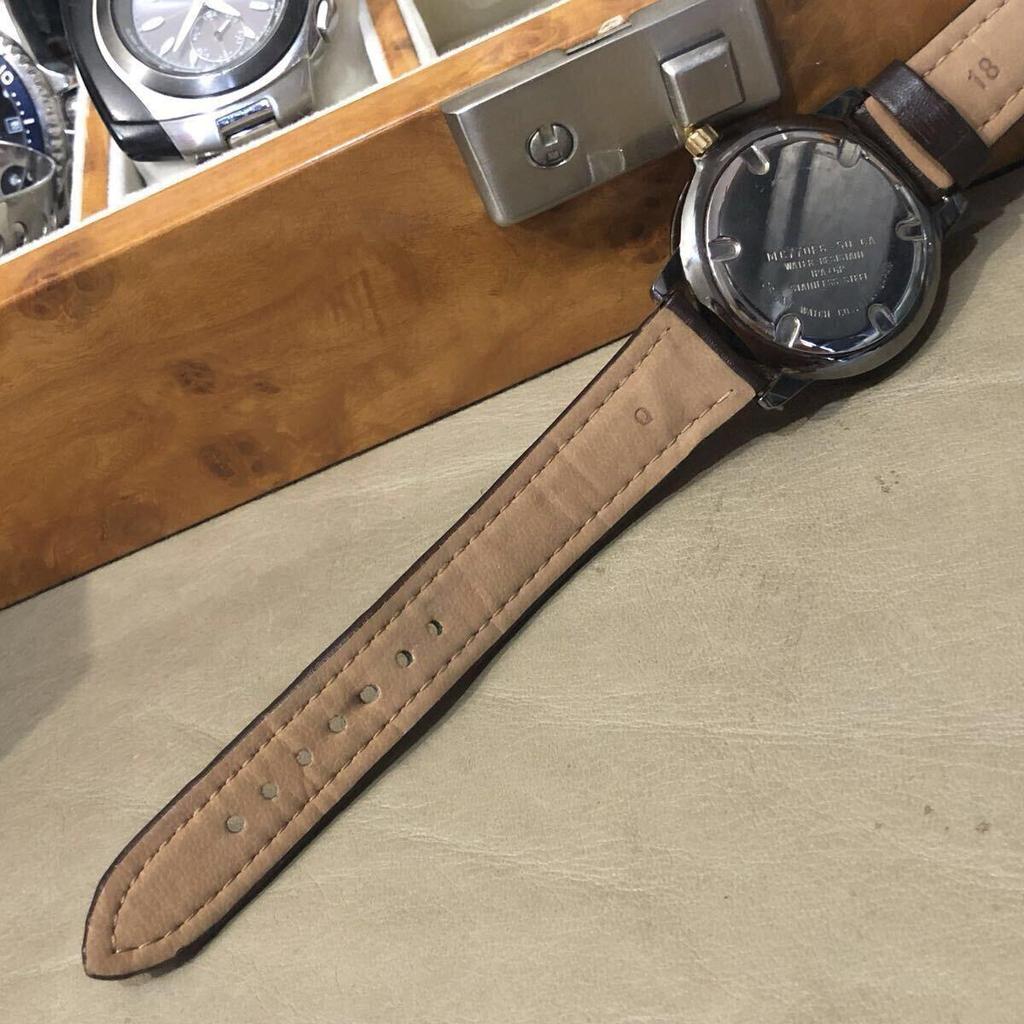 Used [Immediate decision/Free shipping] ORIENT QUARTZ C7706F-50 150M waterproof Orient quartz men's watch Used watch Many brand watches listed