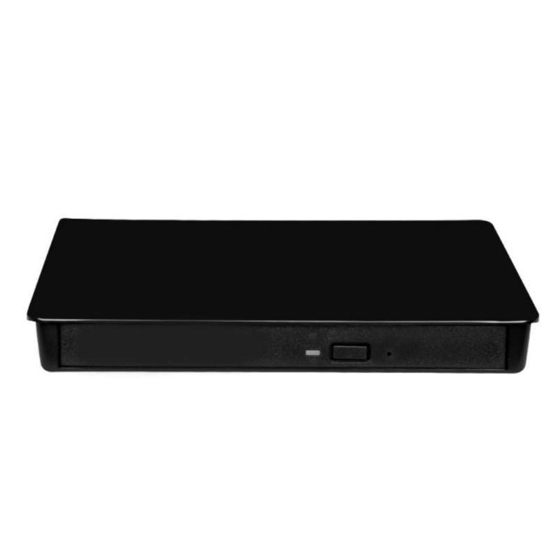 USB3.0 External CDDVD Burners Optical Drive for PC and Laptop with Double USB A & Type C Port