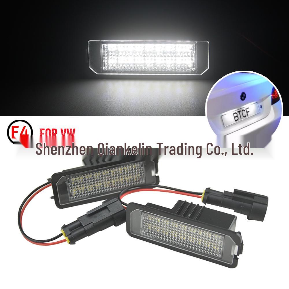 Volkswagen Scirocco/Golf/Fox LED License Plate Light (EU/Africa)