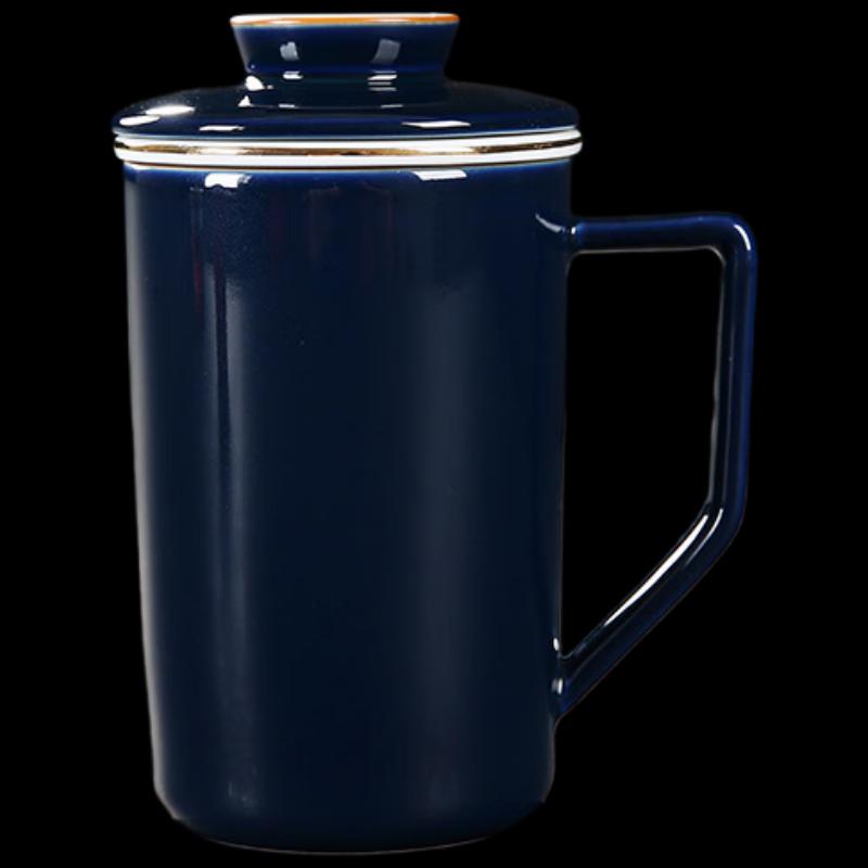 TLAKEHO Ceramic Tea Separation Mug