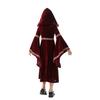 Halloween Children's Costume Vintage Court Children's Costume Witch Little Red Riding Hood Medieval Renaissance Girl's Dress