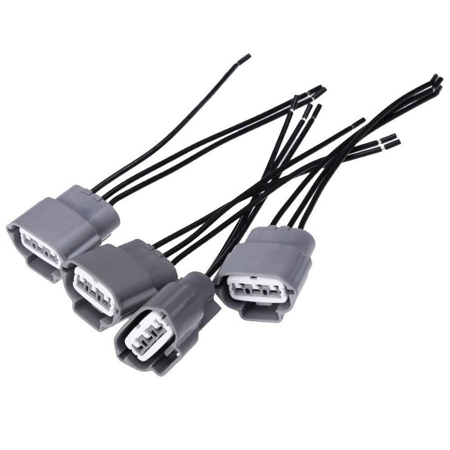 10Pcs Ignition Coil Pack Wiring Harness Connector Plug Harness For Nissan Altima Sentra New