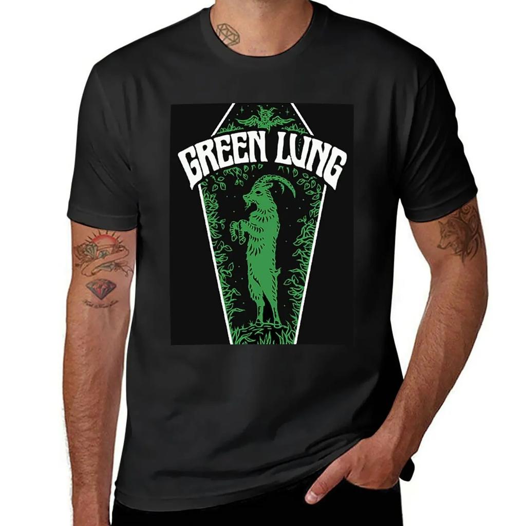 New Green Lung Tshirt Black T Shirts Tops Boys Animal Print Shirt Short Sleeve Tee Unisex