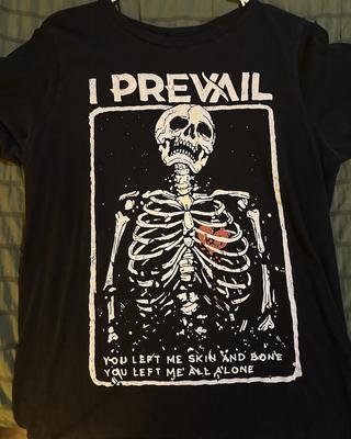 I PREVAIL BAND You Left Me Skin And Bone Shirt Black Unisex S-5XL 1V0292