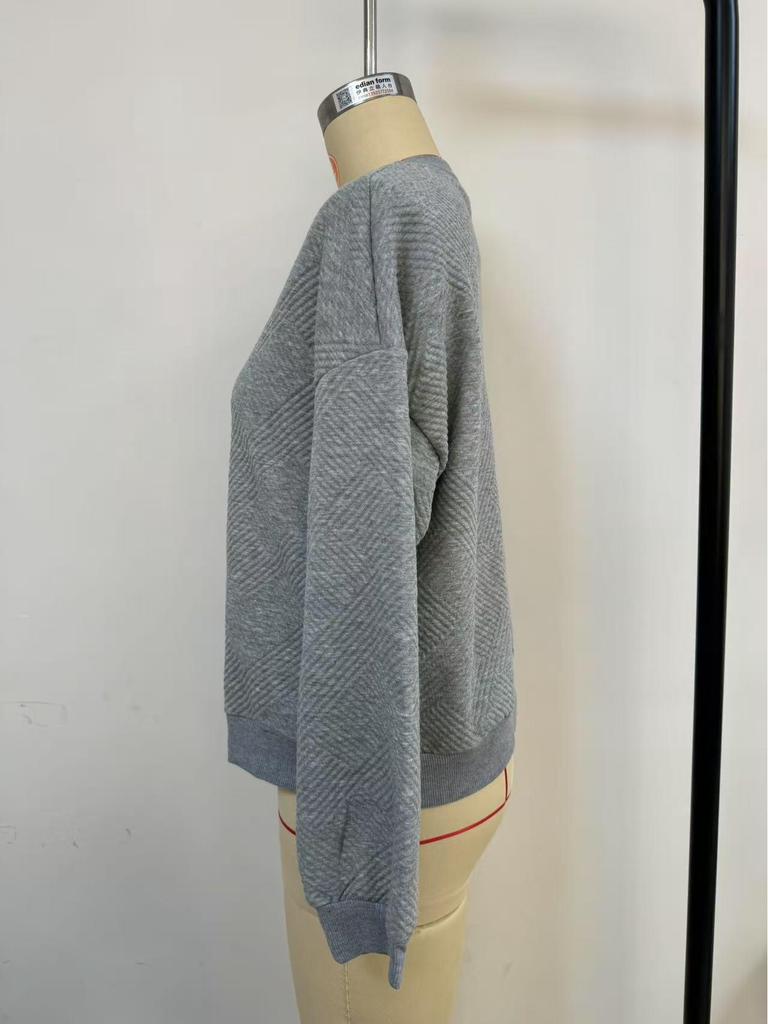 Autumn/Winter 2025 Solid Color Women's Zipper Jacket with Baseball Collar